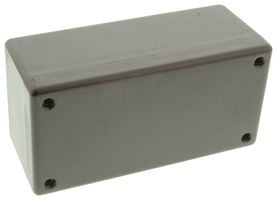 HAMMOND 1594DWBK Plastic Enclosure, Watertight, Instrument, ABS, 131 mm, 66 mm, 55 mm, IP65