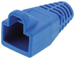 MH CONNECTORS RJ45SRB-BLUE Connector Accessory, Strain Relief Boot, MHRJ Series Modular Unshielded Plugs, 8 Ways