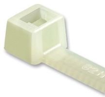 HELLERMANNTYTON 111-05459 T80L-PA66HS-NA Cable Tie, T80L, Nylon 6.6 (Polyamide 6.6), Natural, 390 mm, 4.7 mm, 110 mm, 355 N