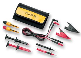 FLUKE FLUKE TLK281-1 Test Lead Kit, Automotive, Piercing Clips, Test Leads, Test Probes, Crocodile Clips, Case