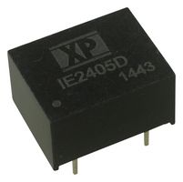 XP POWER IE2405D Isolated Through Hole DC/DC Converter, 1kV Isolation, ITE, DIP, 1:1, 1 W, 1 Output, 5 V