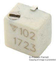 VISHAY TSM4ZL103KR10 Trimmer, Multi Turn, Cermet, Side Adjust, 10 kohm, Surface Mount, 13 Turns
