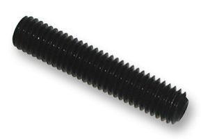 TR FASTENINGS M2.5 6 HS45PC S25 Screw, Socket Set, Steel, PCP, M2.5, 6 mm Length, 25 Pack