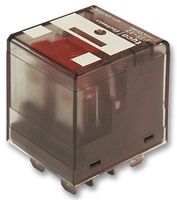 TE CONNECTIVITY PTF20524 General Purpose Relay, PT Series, Power, DPDT, 24 VAC, 15 A