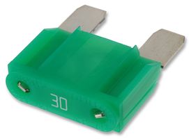 LITTELFUSE 0299030.ZXNV Fuse, Automotive, Time Delay, 30 A, 32 V, 29.2mm x 8.9mm x 21.6mm, MAXI 299 Series