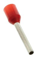 MULTICOMP PRO E1012-L-RED Wire Ferrule, Single Wire, 18 AWG, 1 mm², 12 mm, Red, E