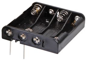 MULTICOMP PRO MP000344 Battery Holder, PCB, 4 x AAA