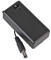 MULTICOMP PRO MP000379 Battery Box, Switched, DC Plug, 1 x PP3