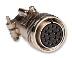ITT CANNON CA06COME20-27SF0 Circular Connector, CA Series, MIL-DTL-5015 Series, Straight Plug, 14 Contacts