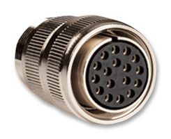 ITT CANNON CA06COMF20-4SF97 Circular Connector, CA Series, MIL-DTL-5015 Series, Straight Plug, 4 Contacts, Solder Socket