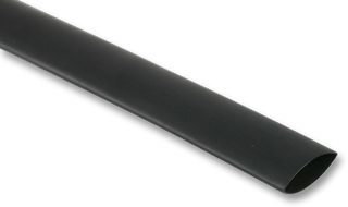 MULTICOMP PRO HS118 1.2M Adhesive Lined Heat Shrink Tubing, 3:1, 0.37 ", 9.5 mm, Black, 3.9 ft, 1.2 m