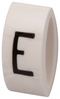 MULTICOMP PRO MP015596 Wire Marker, K-Type, Carrier, E, Black, White, 6mm, 7 mm