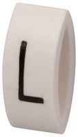 MULTICOMP PRO MP015605 Wire Marker, K-Type, Carrier, L, Black, White, 6mm, 7 mm