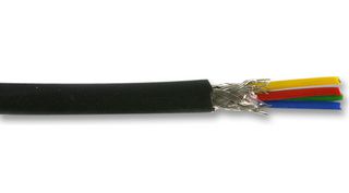 MULTICOMP PRO PP000312 Multicore Cable, Def Stan 61-12 Part 4 - 7-2-4C, Screened, 4 Core, 0.22 mm², 328 ft, 100 m