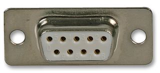 ITW MCMURDO DE9SF D Sub Connector, Standard, Receptacle, Standard D, 9 Contacts, DE, Solder