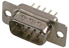 MULTICOMP PRO 5502-09PA-01-F1 D Sub Connector, Standard, Plug, 5502, 9 Contacts, DE, Solder