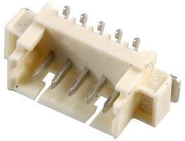 MOLEX 53398-0571 Pin Header, Vertical, Wire-to-Board, 1.25 mm, 1 Rows, 5 Contacts, Surface Mount Straight