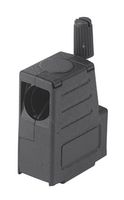 MH CONNECTORS MHDSSK-P-15-L-K D Sub Backshell, Black, DA, 90°, 180°, ABS (Acrylonitrile Butadiene Styrene) Body