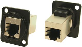 CLIFF ELECTRONIC COMPONENTS CP30222SMB In-Line Adapter, Adaptor, In-Line, RJ45, RJ45, FT Series