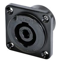 NEUTRIK NLT4MPXX-BAG Speaker / Loudspeaker Audio Connector, speakON STXX Series, 4 Contact, Plug, Panel Mount