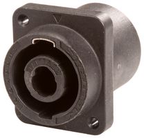 NEUTRIK NLJ2MDXX-V Speaker / Loudspeaker Audio Connector, speakON Series, 2 Contact, Plug, Panel PCB Mount