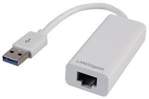PRO SIGNAL PSG90931 ETHERNET ADAPTER, USB2.0 GIGABIT WHITE
