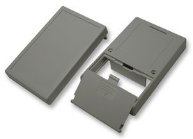 BOX ENCLOSURES 40-12-9V-R-BO Plastic Enclosure, Recessed Top, Handheld, ABS, 25.4 mm, 60.96 mm, 96.52 mm