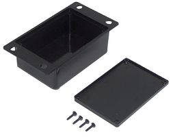 CAMDENBOSS RX509A Plastic Enclosure, Flanged, Potting Box, ABS, 46 mm, 26 mm