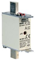 SIBA 20-001-13/160A Fuse, High Rupturing Capacity (HRC), NH, 160 A, Blade Tag, 220 VDC, 500 VAC