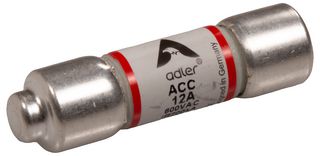 MULTICOMP PRO MP015694 Fuse, Industrial / Power, MP Power ACC Series, 12 A, 600 V, 300 V, 10mm x 38mm
