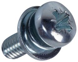 ETTINGER 081.58.336 Machine Screw, M3, 8 mm, Steel 4.8, Zinc, Pan Head Pozidriv
