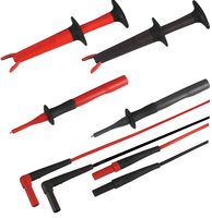 FLUKE FLUKE TL223-1 Test Lead Kit, Electrical, TL224 Silicone Test Lead Set, TP238 Test Probe Set, Crocodile Clip Set