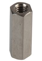 KEYSTONE 1637 Standoff, Brass, 6-32, Hex Female, 38.1 mm, 38.1 mm