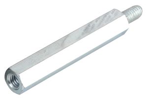 ETTINGER 005.14.401 Standoff, Steel, M4, Hex Male-Female, 40 mm, 48 mm