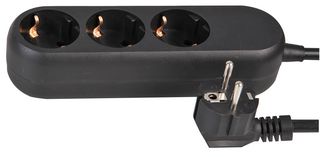 PRO ELEC PEL01290 Extension Lead, 3 Outlets, Schuko, 16 A, 250 V, EU, 5 m