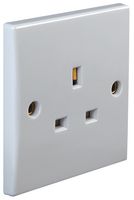 PRO ELEC PEL01395 UNSWITCHED SOCKET SINGLE CURVE