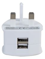 PRO ELEC PW04125 AC/DC Power Supply, White, ITE, 2 Output, 12.495 W, 5 V, 2.499 A, 5 V