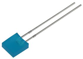 MULTICOMP PRO MP007967 LED, Super Blue, Through Hole, 2.6mm x 6.9mm, 20 mA, 3.2 V, 468 nm