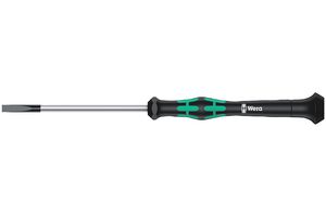 WERA 05118014001 Screwdriver, Slotted, 4 mm Tip, 80 mm Blade, 177 mm Overall