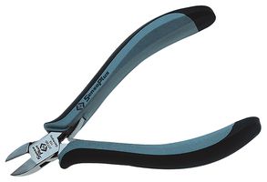 CK TOOLS T3773DEF115 Cutter, Oval Head, 125 mm, Flush, 1.5 mm, CK Tools - Sensoplus ESD Cutters