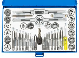 DURATOOL D00194 Tap & Die Set, 40 Piece