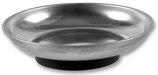 DURATOOL D00216 Magnetic Dish, Stainless Steel, 6" Diameter