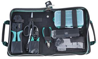 PROSKIT INDUSTRIES 1PK-940KN Tool Kit, Fibre Optic, Crimp Tool, Cutters, Microscope, Scissors, Carry Case