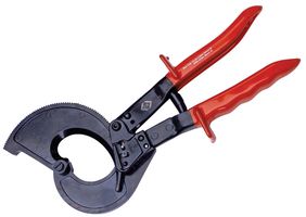 CK TOOLS T3678 Cable Cutter, Heavy Duty, Ratchet, 52 mm Max Capacity, 320 mm Overall