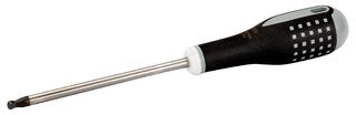 ERGO BAHCO BE-8703 Screwdriver, Ball End, Hexagon Shaft, 3mm x 110mm