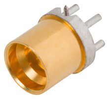 AMPHENOL SV MICROWAVE 1211-40082 RF COAX CONN, SMP PLUG, R/A, 50 OHM, PCB