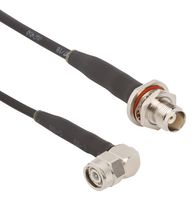 AMPHENOL RF 095-850-222-036 TNC RA PLUG TO TNC BULKHEAD JACK ON LMR