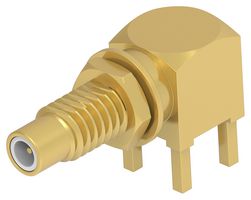 TE CONNECTIVITY 2477170-1 RF COAX CONN, SMC R/A JACK, 50 OHM