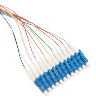 L-COM FPT12-LCUSM-R-FO-3 FIBRE CORD, 9/125UM, LC-FREE END, 3M