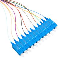 L-COM FPT12-SCUSM-R-FO-3 FIBRE CORD, 9/125UM, SC-FREE END, 3M
